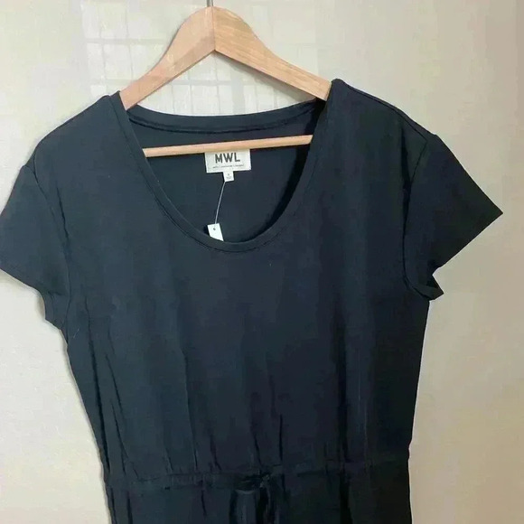 Madewell MWL Dori Jumpsuit Black Size Small - Picture 10 of 10